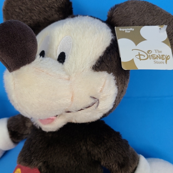 Disney Store Faux Mohair Deluxe Mickey Mouse Plush - Picture 5 of 6